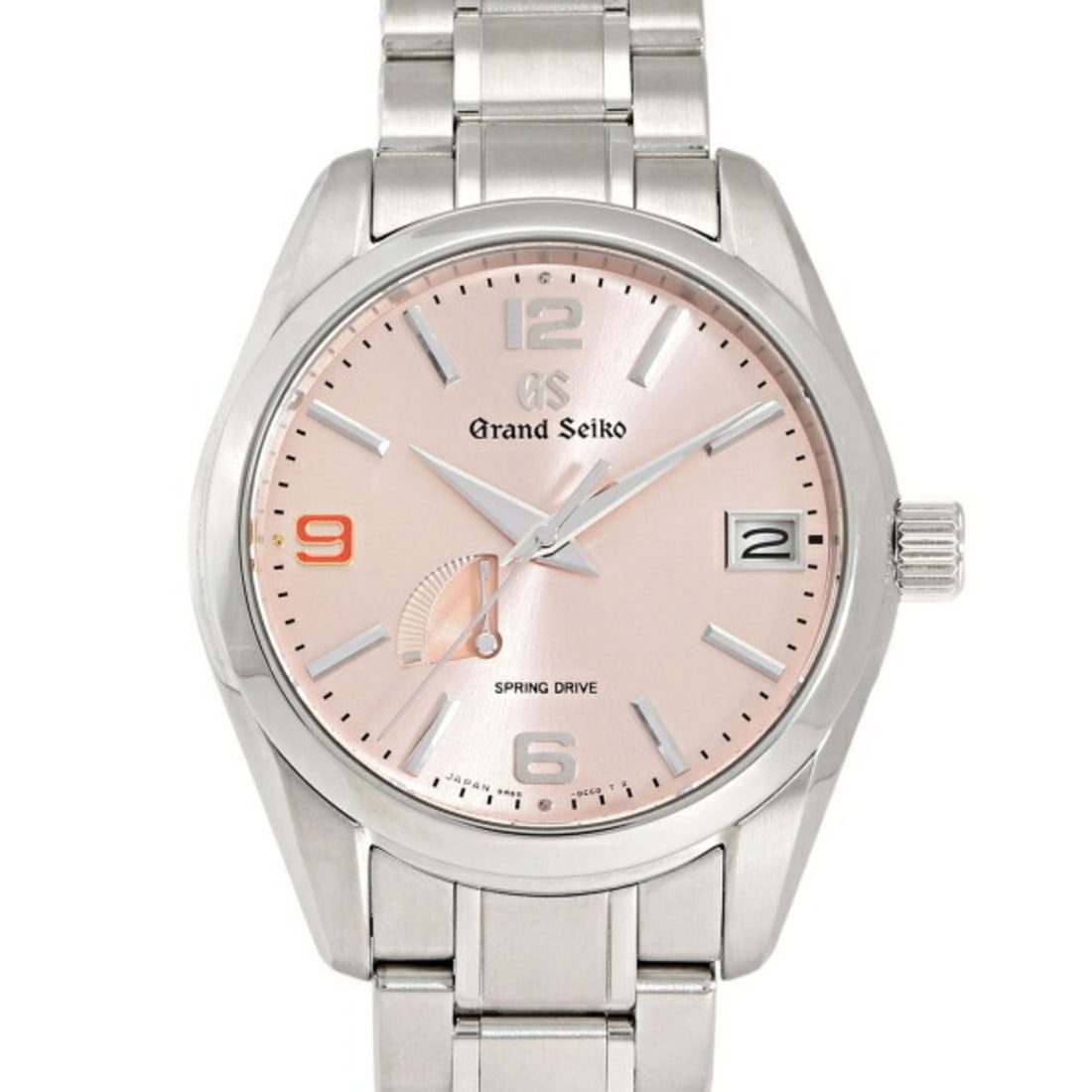 Grand Seiko Motoyasu Produced AJHH 500 Limited Edition SBGA371 Pink Dial Men's Watch __: --- Catalog ---Category: SizeWrist Size: 19cm / 7.48''Case Diameter: 39mm / 1.54''Category: DesignType: WristwatchGender: MenColor (Dial): PinkMaterial (Band): Stainless steelMaterial (Case): Stainles