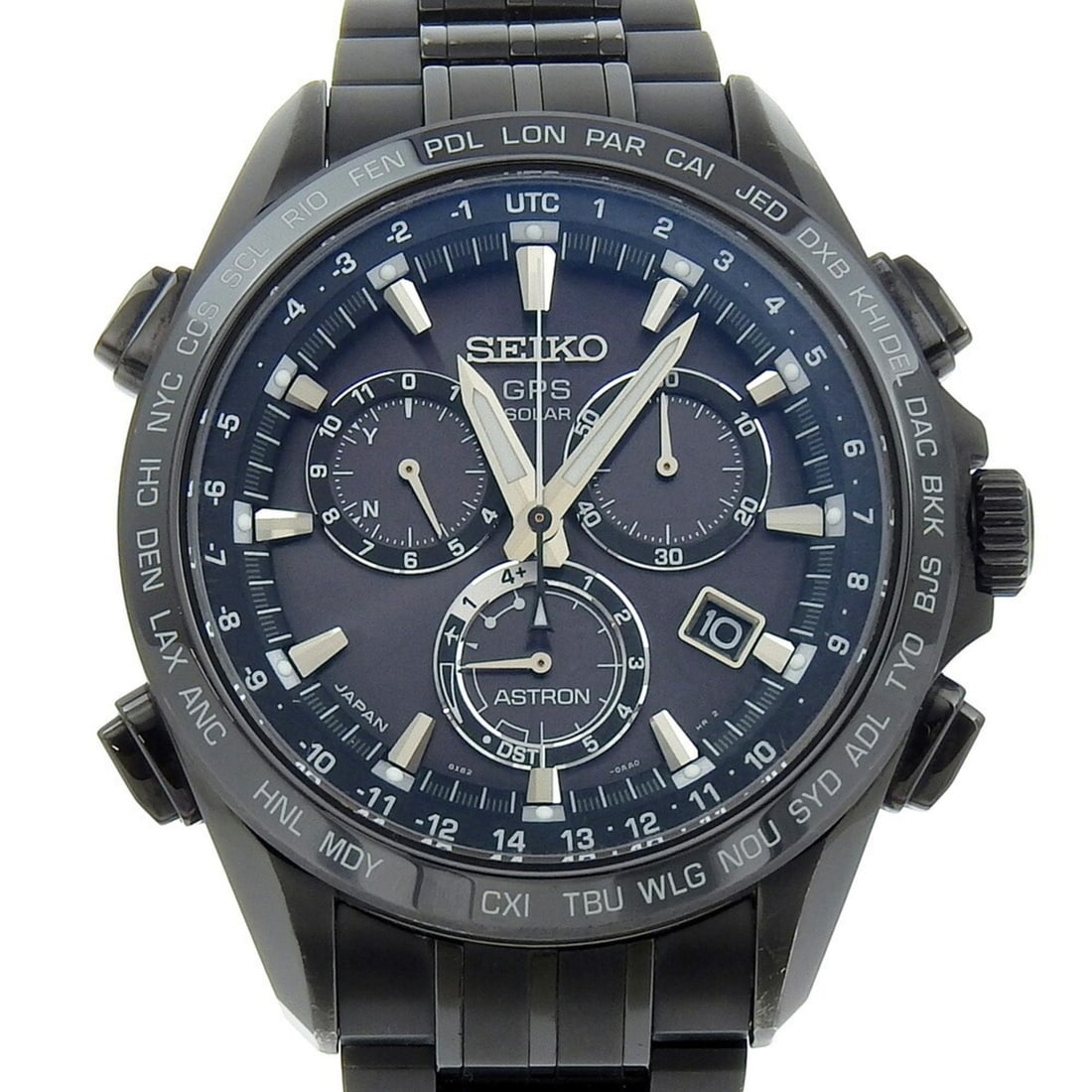 Seiko Astron Watch 8X82-0AB0 SBXB009 Titanium x Ceramic Solar Radio Black Dial Men's: --- Catalog ---Category: SizeWrist Size: 21cm / 8.26''Case Diameter: 54mm / 2.13''Category: DesignType: WristwatchGender: MenGemstone: SapphireColor (Dial): BlackCrystal Type: SapphireMaterial (Band):
