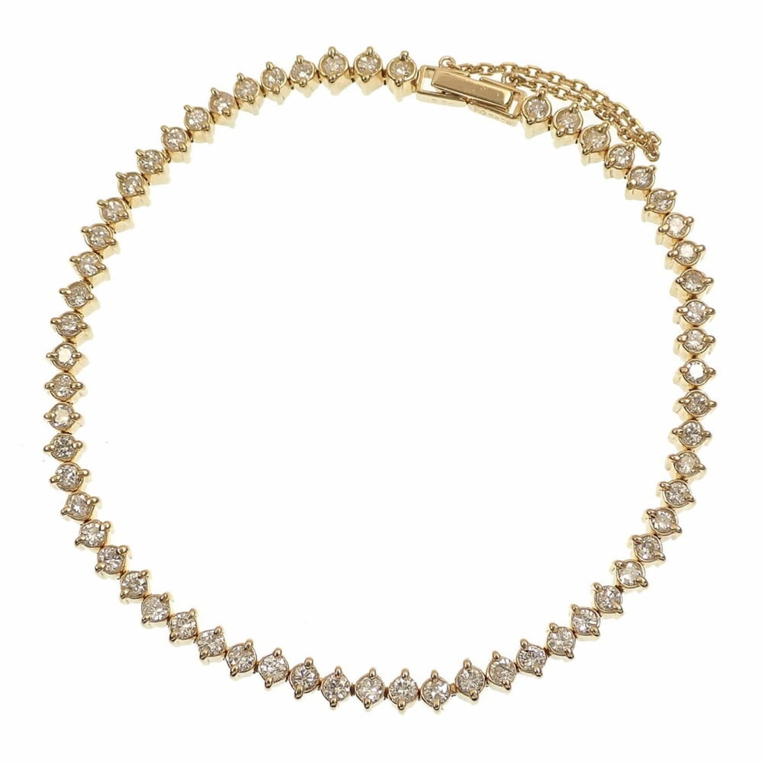 Seiko Diamond Bracelet for Women K18YG 2.00ct 13.8g 18K 750 Yellow Gold A215981: --- Catalog ---Category: SizeLength: 18cm / 7.08''Category: DesignType: Charm braceletGender: WomenMaterial: Yellow gold (18K)Category: GeneralBrand: Seiko--- Item List ---Section: ConditionRanking: R