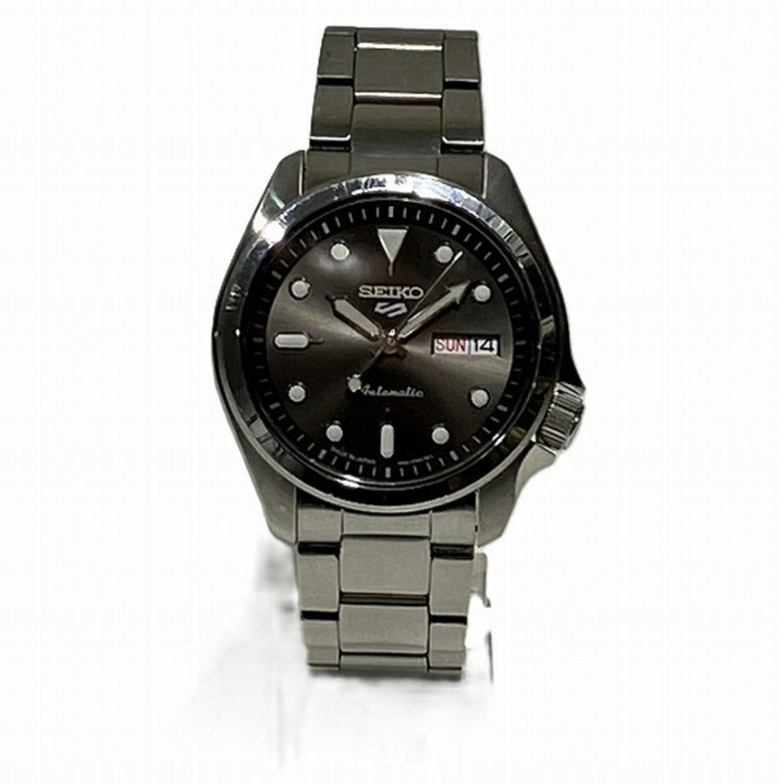 Seiko 5 Sports 4R36-08L0 Automatic Watch Men's: --- Catalog ---Category: SizeWrist Size: 18cm / 7.08''Case Diameter: 40mm / 1.57''Category: DesignType: WristwatchGender: MenColor (Dial): GrayMaterial (Band): Stainless steelMaterial (Case): Stainles