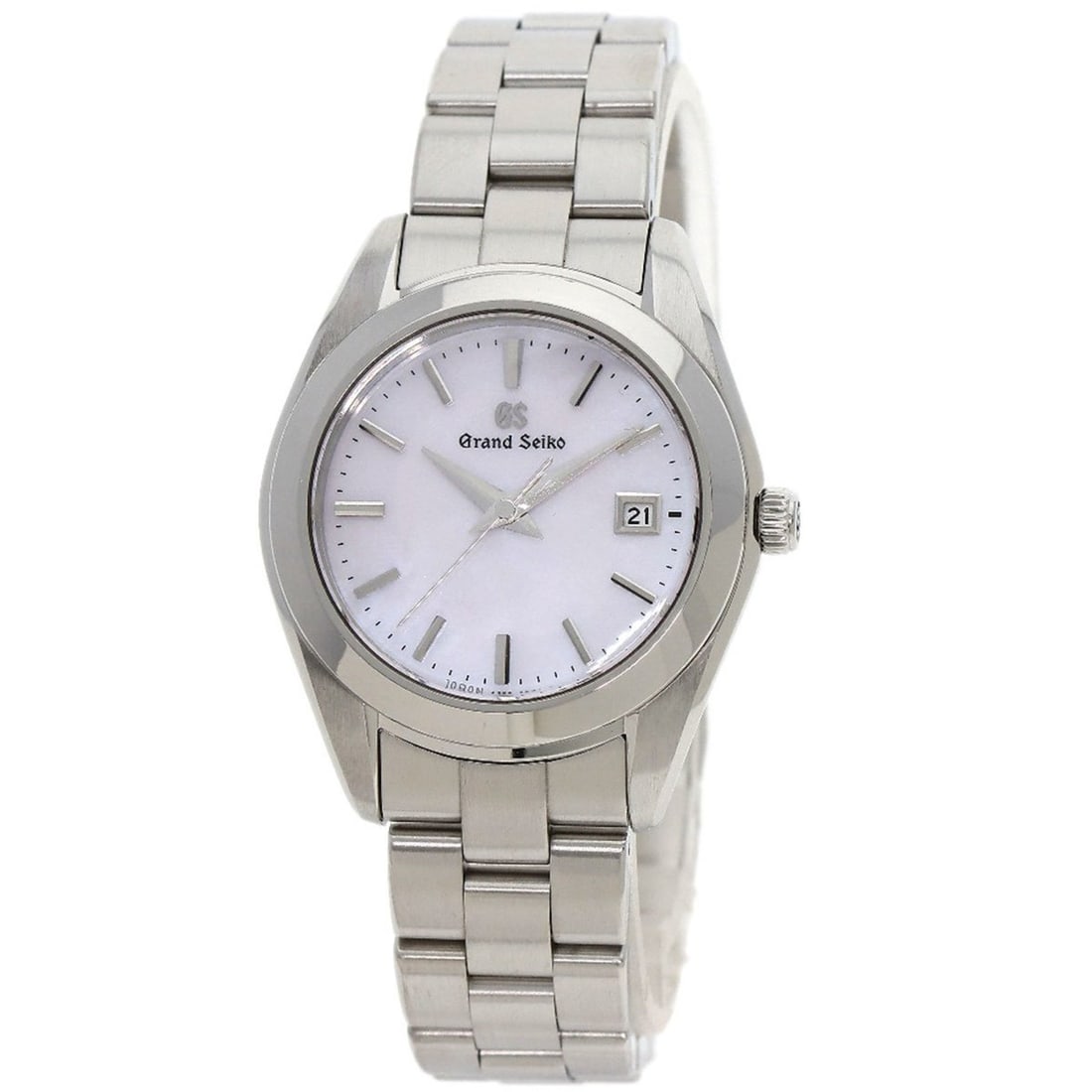 Seiko STGF267 4J52-0AB0 Grand Heritage Collection Watch Stainless Steel SS Ladies: --- Catalog ---Category: SizeWrist Size: 15cm / 5.9''Case Diameter: 28mm / 1.1''Category: DesignType: WristwatchGender: WomenColor (Dial): Pink shellMaterial (Band): Stainless steelMaterial (Case): St