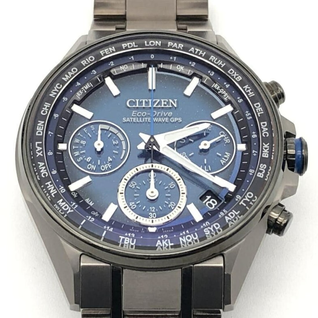 CITIZEN x STAR WARS Attesa Watch CC4005-63L Gray/Blue Citizen Star Wars: --- Catalog ---Category: SizeWrist Size: 18cm / 7.08''Category: DesignType: WristwatchColor: Blue, GrayGender: MenCategory: GeneralLine: AttesaBrand: CitizenModel: CC4005-63Category: MovementMovement: