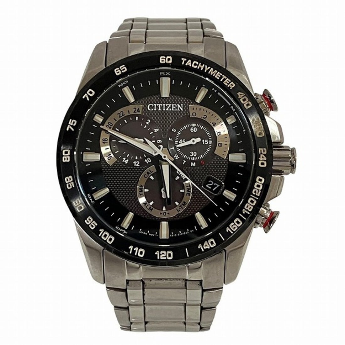 Citizen Eco-Drive Attesa E610S-104831 Radio Solar Watch Men's: --- Catalog ---Category: SizeWrist Size: 19cm / 7.48''Case Diameter: 43mm / 1.69''Category: DesignType: WristwatchGender: MenColor (Dial): BlackMaterial (Band): TitaniumMaterial (Case): TitaniumCatego