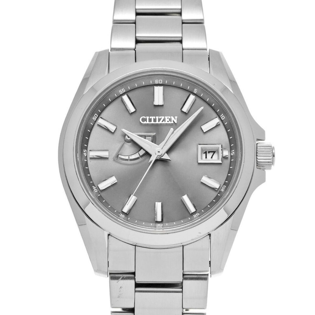 CITIZEN The Citizen Eco-Drive AQ1030-57H Men's Watch Solar: --- Catalog ---Category: SizeBand Width: 20mm / 0.79''Wrist Size: 17cm / 6.69''Case Diameter: 38mm / 1.5''Case Thickness: 10mm / 0.39''Category: DesignType: WristwatchGender: MenColor (Dial): GrayMate