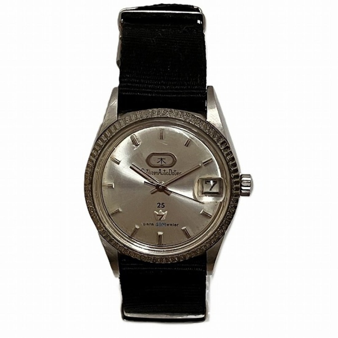 Citizen Autodater 7 Automatic Silver Dial Watch Men's Wristwatch: --- Catalog ---Category: SizeWrist Size: 12cm - 20cm / 4.72'' - 7.87''Case Diameter: 36mm / 1.42''Category: DesignType: WristwatchGender: MenColor (Dial): SilverMaterial (Case): Stainless steelCategor