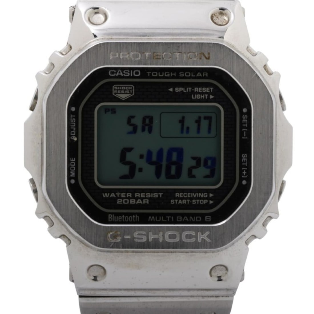 CASIO G-SHOCK FULL METAL 5000 SERIES GMW-B5000D-1JF Black Silver Stainless Steel Men's Digital Watch (1 of 20)