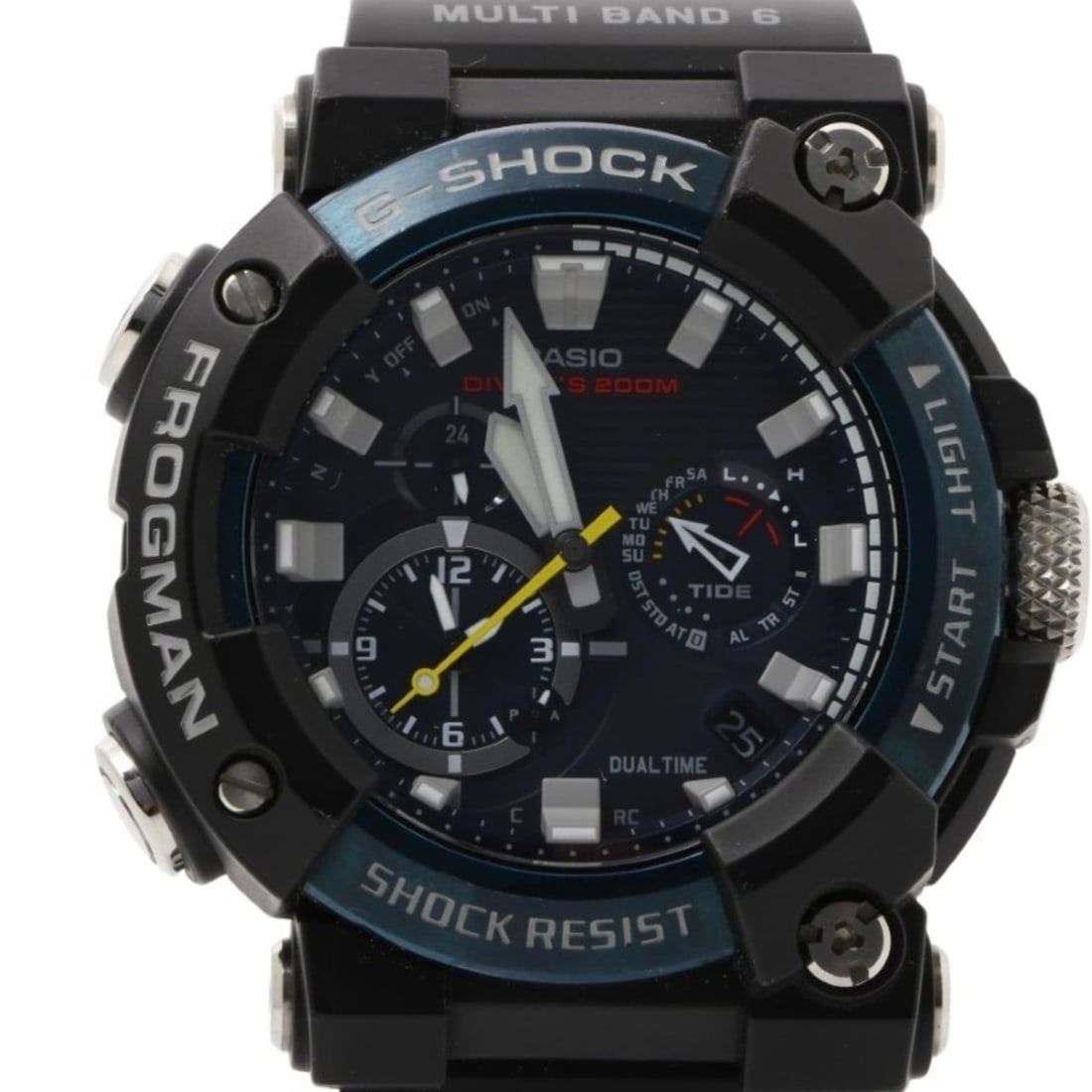 CASIO G-SHOCK MASTER OF G-SEA FROGMAN GWFA1000C1AJF Black Resin/Stainless Steel Men's Analog Watch: --- Catalog ---Category: SizeWrist Size: 16.5cm / 6.49''Case Diameter: 53.3mm / 2.1''Category: DesignType: WristwatchGender: MenColor (Dial): BlackMaterial (Case): Stainless steelCategory: GeneralMPN: