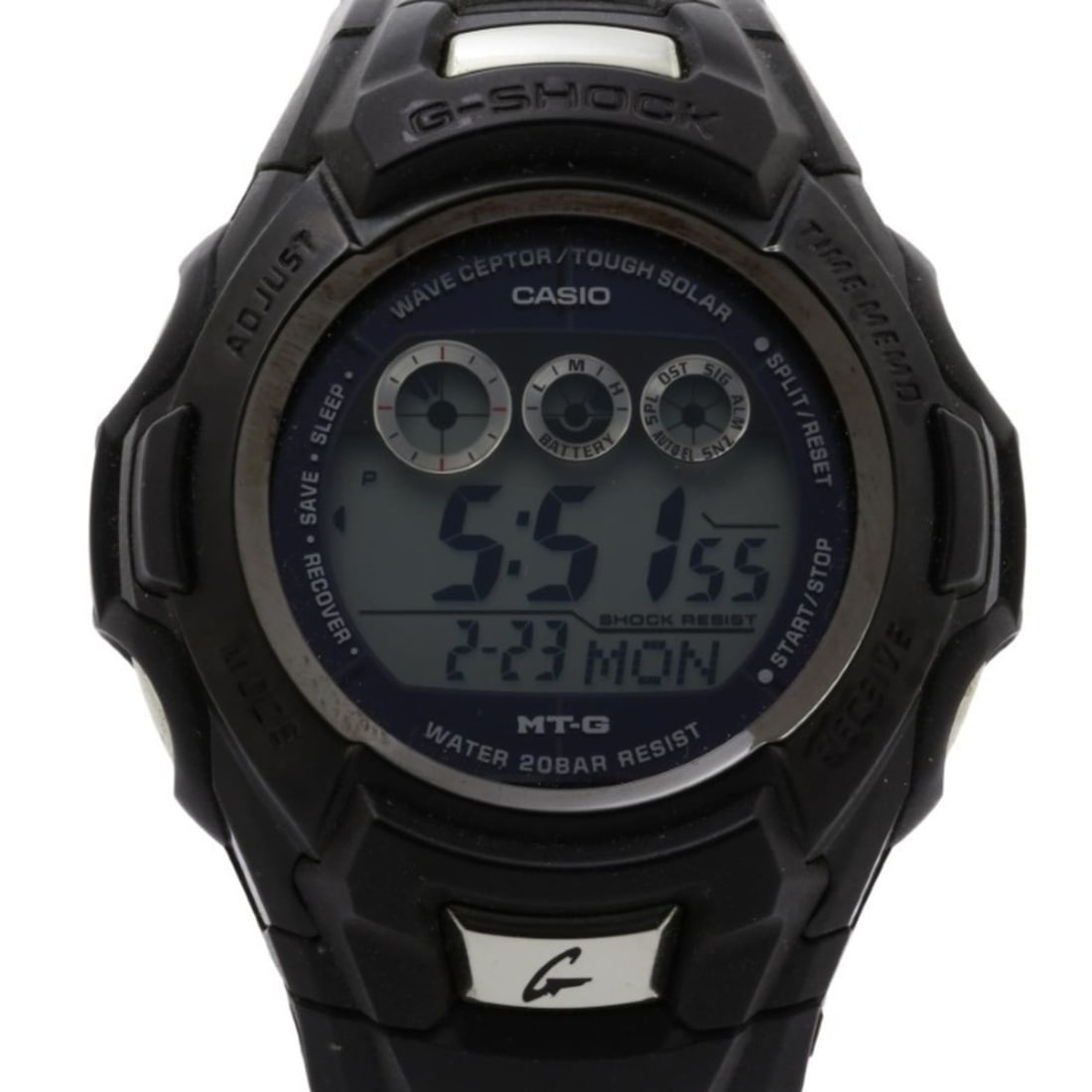 CASIO G-SHOCK MTG920DJ Black Stainless Steel Men's Digital Watch: --- Catalog ---Category: SizeWrist Size: 18cm / 7.08''Case Diameter: 45.9mm / 1.81''Category: DesignType: WristwatchGender: Men,WomenColor (Dial): BlackMaterial (Band): Stainless steelMaterial (Case):