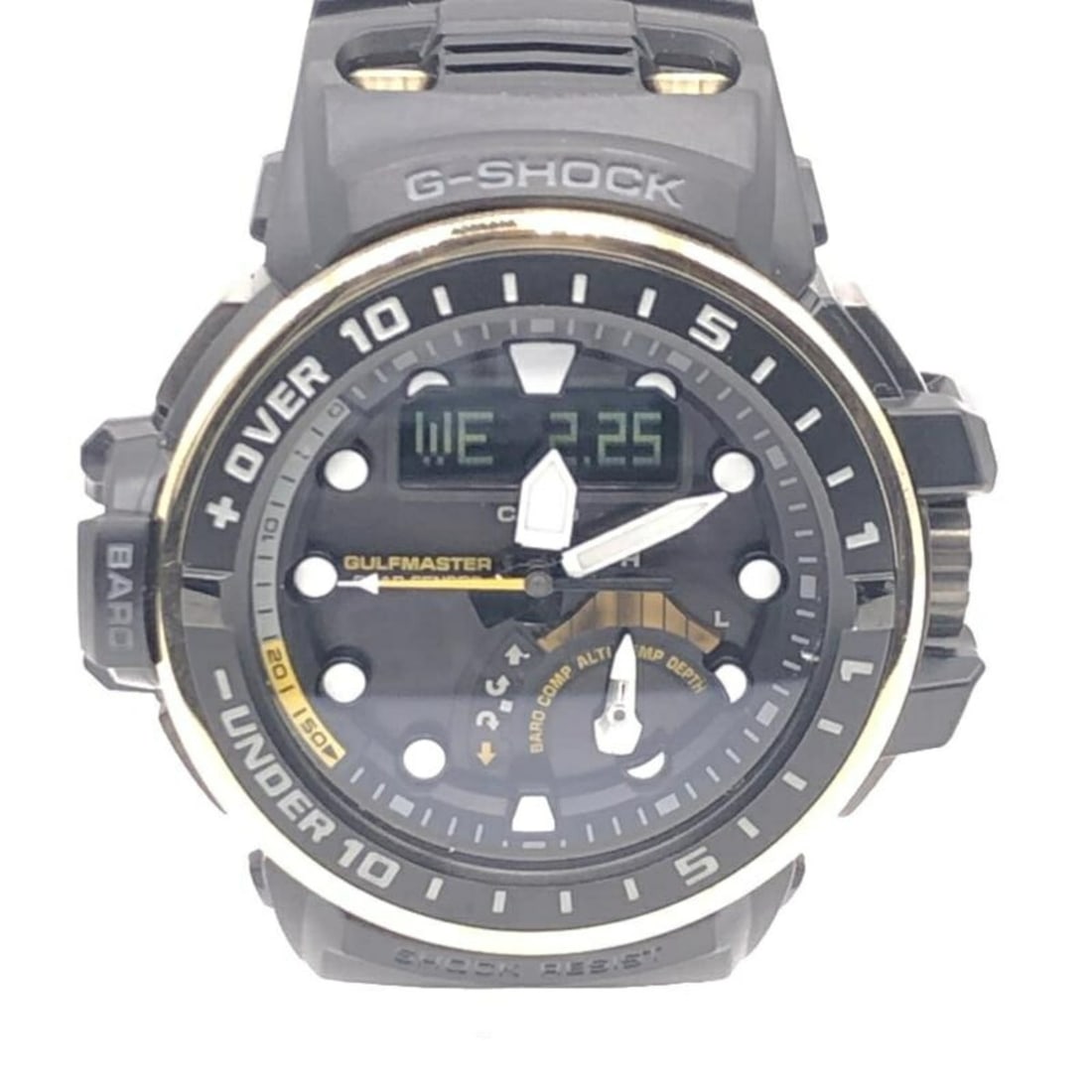 Casio G-SHOCK MASTER OF G - SEA GWN-Q1000GB-1AJF Watch: --- Catalog ---Category: SizeWrist Size: 22.5cm / 8.85''Case Diameter: 37mm / 1.46''Category: DesignType: WristwatchGender: MenCategory: GeneralMPN: GWN-Q1000GB-1AJFBrand: Casio--- Item List ---Sectio