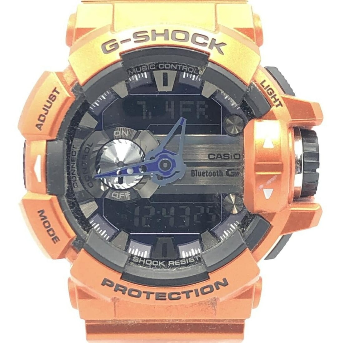 CASIO G-SHOCK GBA-400 G'MIX Orange Casio G-Shock Watch: --- Catalog ---Category: SizeWrist Size: 23cm / 9.05''Case Diameter: 30mm / 1.18''Category: DesignType: WristwatchGender: MenCategory: GeneralBrand: Casio--- Item List ---Section: ConditionRanking: Ra