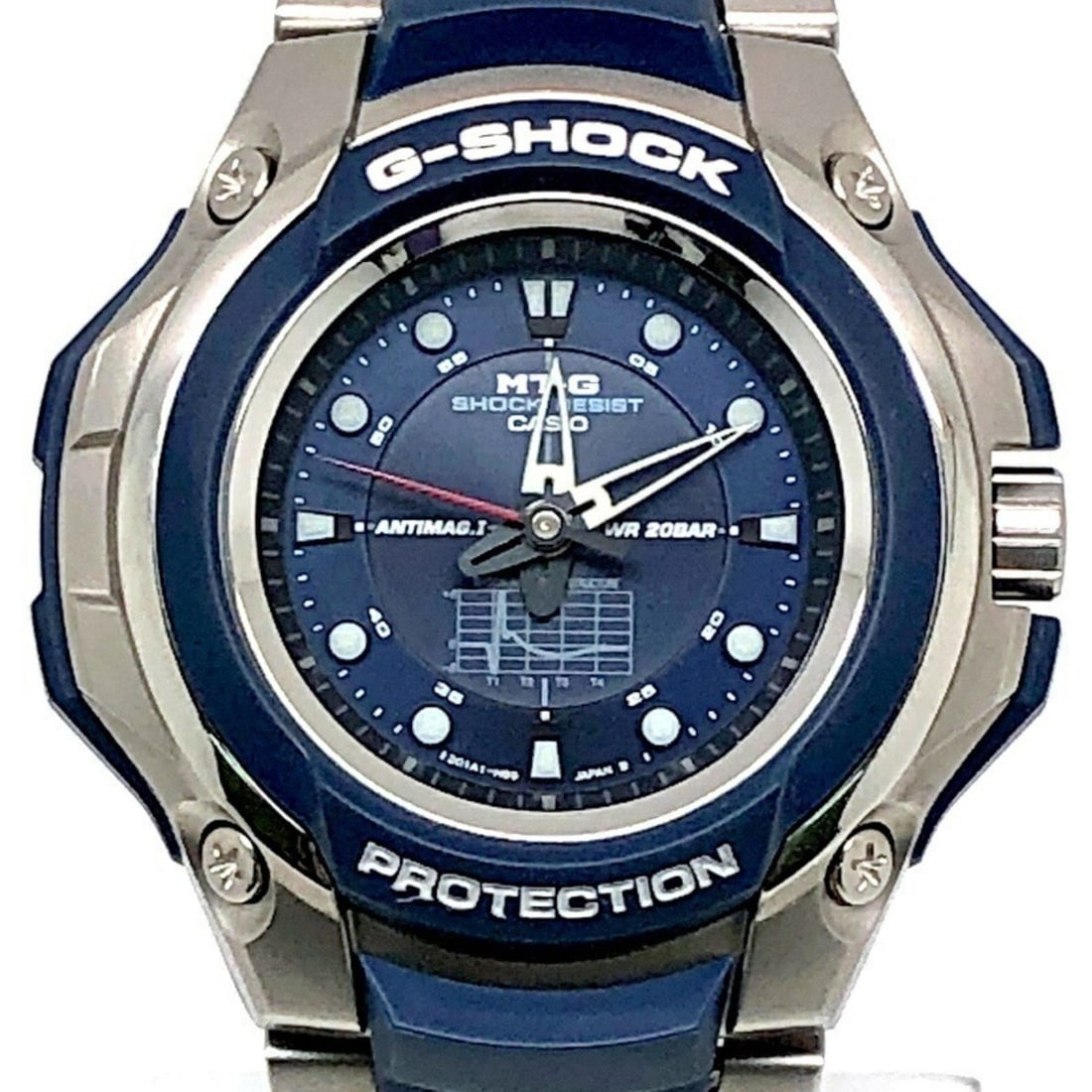 Casio G-SHOCK GC-2000M-2AJO MT-G Matsuzaka Daisuke Signature Collaboration Model Watch, Metal Silver: --- Catalog ---Category: SizeWrist Size: 17.5cm - 19.5cm / 6.88'' - 7.67''Category: DesignType: WristwatchColor: SilverGender: MenDisplay: AnalogColor (Dial): BlueCategory: GeneralLine: G-ShockBrand: 