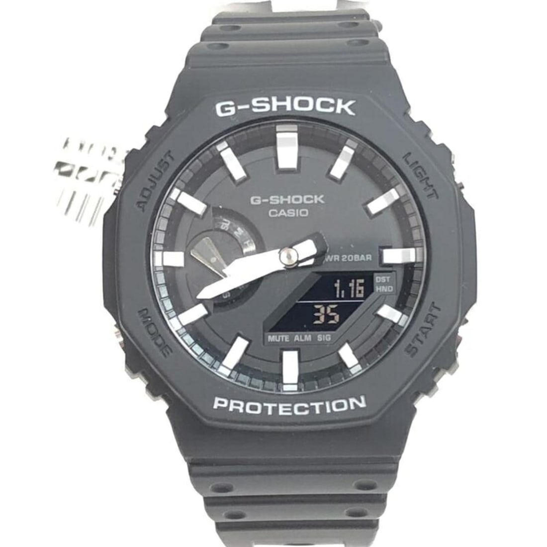Casio G-SHOCK watch GA-2100-1AJF CASIO analog-digital: --- Catalog ---Category: SizeWrist Size: 21.5cm / 8.46''Case Diameter: 41mm / 1.61''Category: DesignType: WristwatchGender: MenCategory: GeneralBrand: Casio--- Item List ---Section: ConditionRanking: 