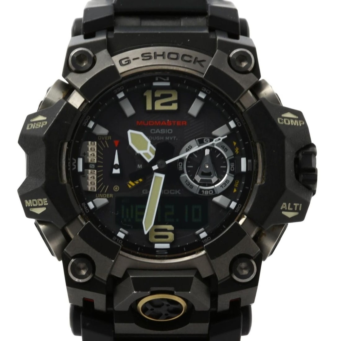 CASIO GSHOCK MASTER OF G LAND MUDMASTER GWGB1000 1AJF Men's Watch, Black Resin, Stainless Steel: --- Catalog ---Category: SizeWrist Size: 21cm / 8.26''Case Diameter: 52.1mm / 2.05''Category: DesignType: WristwatchGender: MenColor (Dial): BlackMaterial (Band): Stainless steelMaterial (Case): Stain