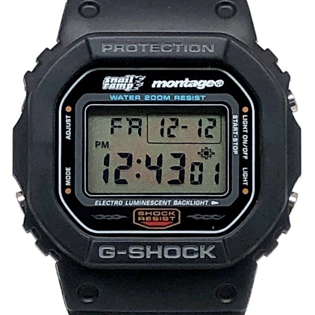 G-SHOCK CASIO Watch DW-5600VTSR-1T SNAIL RAMP Montage Triple Name Collaboration Model Released in: --- Catalog ---Category: Category: DesignType: WristwatchGender: MenDisplay: DigitalCategory: GeneralLine: G-ShockBrand: CasioModel: DW-5600VTSR-1T--- Item List ---Section: ConditionRanking: Rank AB U