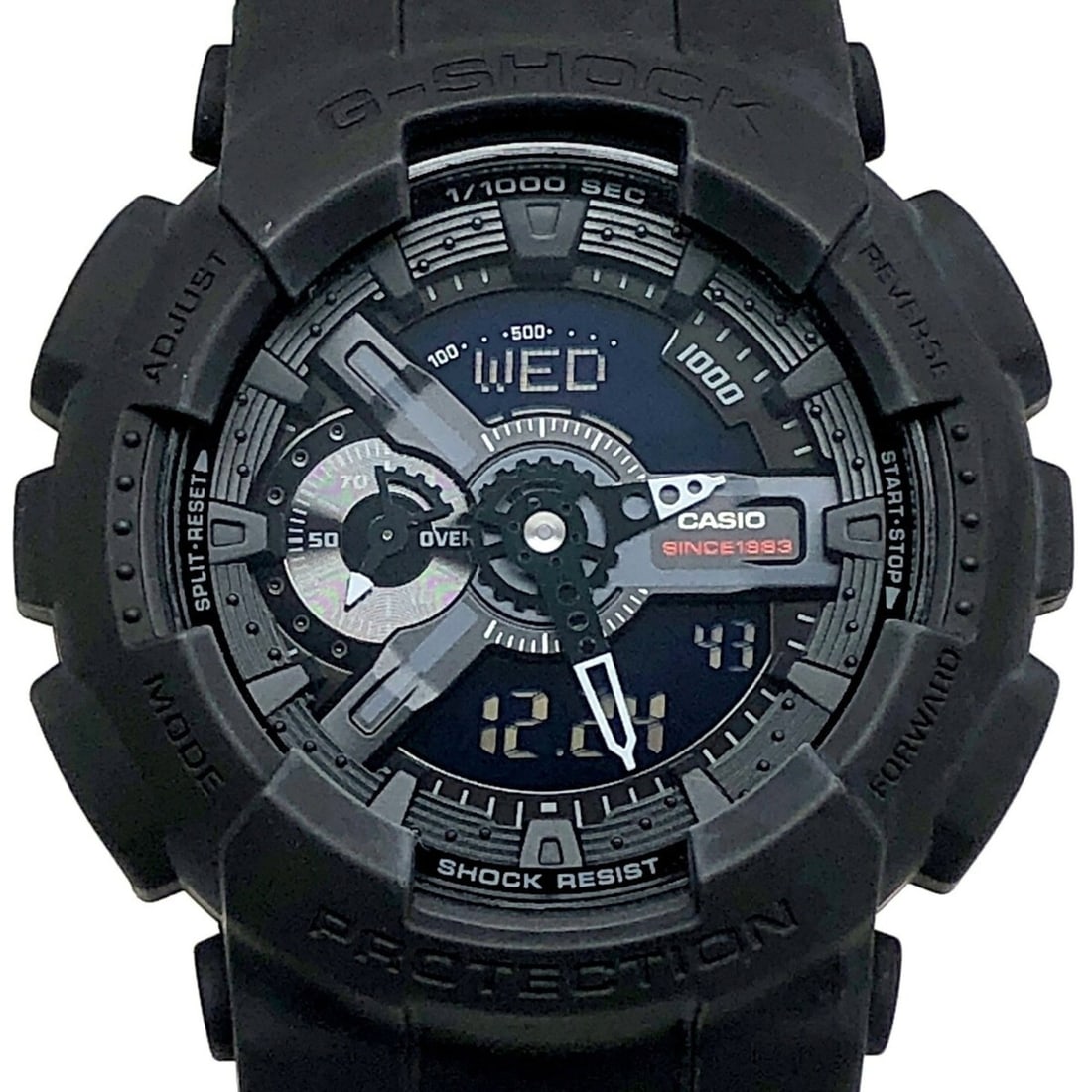 G-SHOCK CASIO Watch GA-135A-1A 35th ANNIVERSARY BIG BANG BLACK Anniversary Big Bang Black Case Matte: --- Catalog ---Category: Category: DesignType: WristwatchColor: BlackGender: MenDisplay: AnalogCategory: GeneralLine: G-ShockBrand: CasioModel: GA-135A-1A--- Item List ---Section: ConditionRanking: Ra