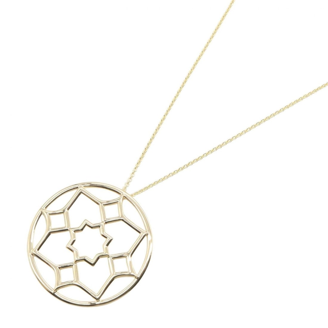 Tiffany & Co. Marrakech Necklace, 18K (Yellow Gold), Women's Jewelry, Gold Tone: --- Catalog ---Category: SizePendant Size: 40mm x 40mm / 1.57'' x 1.57''Neck Circumference: 60.5 cm / 23.81''Category: DesignColor: GoldGender: WomenMaterial: Yellow gold (18K)Necklace Type: NecklaceC
