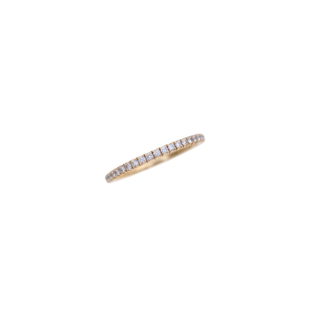 Excellent condition Cartier Etincelle de Full Eternity 750YG Diamond Ring - 18K Yellow Gold,: --- Catalog ---Category: SizeUS Size: 3.5Brand Size: 46Category: DesignType: Band ringGender: WomenMaterial: Yellow gold (18K)Category: GeneralBrand: Cartier--- Item List ---Section: ConditionRanking: