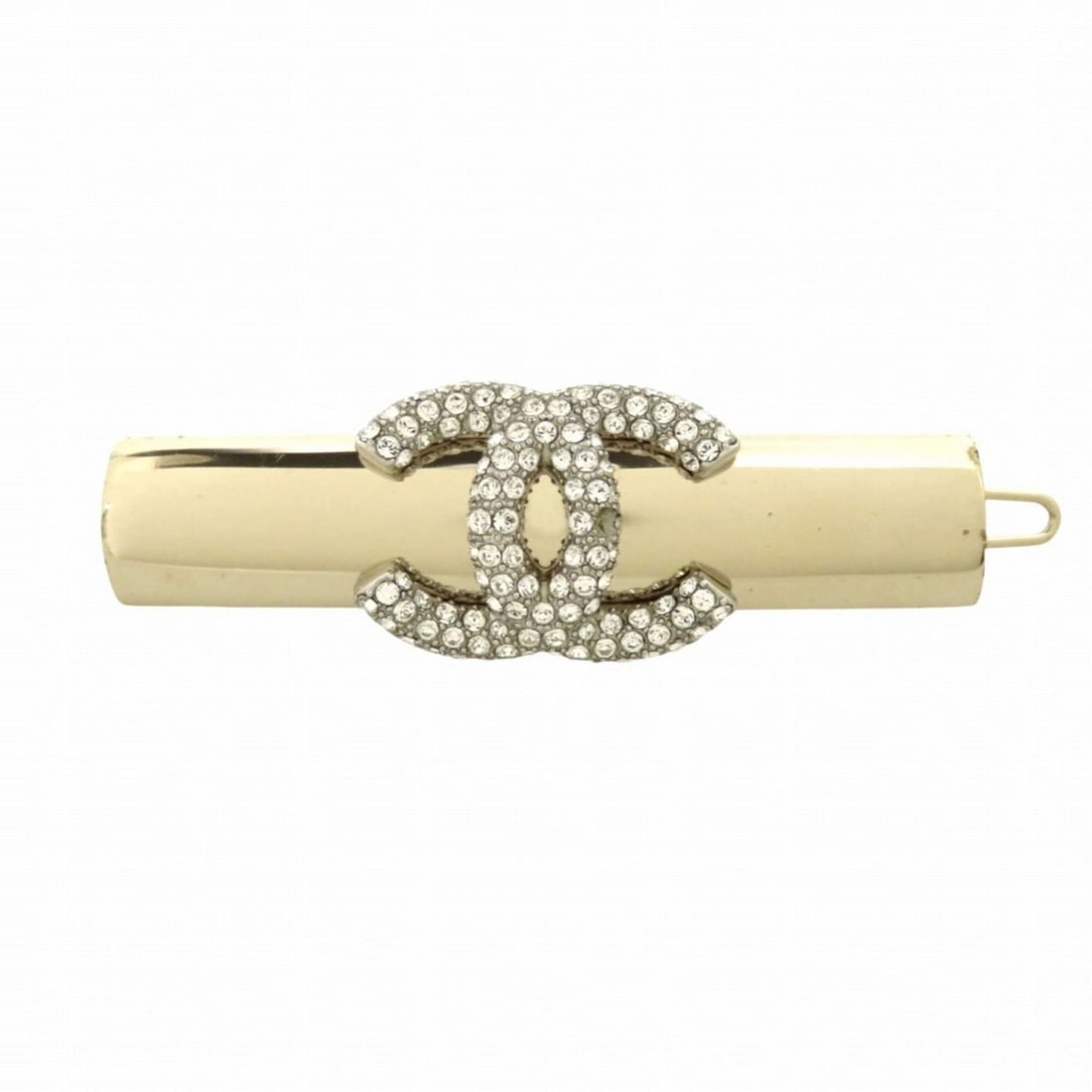 Chanel alloy rhinestone jewelry: --- Catalog ---Category: SizeCharm Size (LxW): 1.9cm x 1cm / 0.74'' x 0.39''Category: DesignType: BarretteStone: RhinestoneGender: WomenMaterial: AlloyCategory: GeneralBrand: Chanel--- Item List ---Se