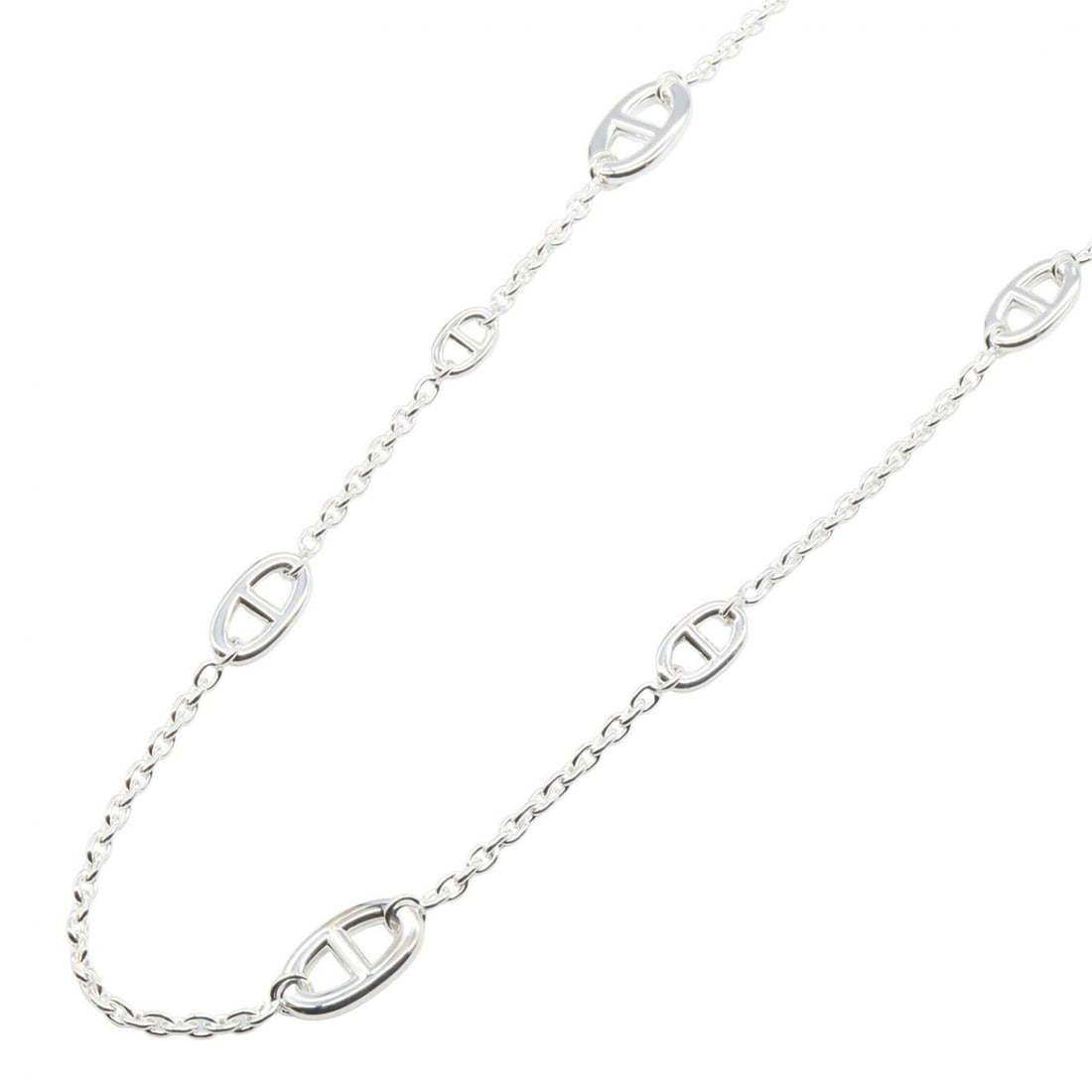 Hermes Farandole 80 Necklace, Sterling Silver 925, Women's Jewelry, Tone (1 of 15)