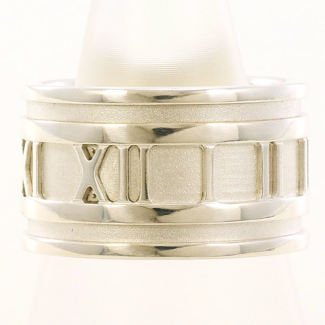 Tiffany & Co. Atlas Wide Silver Ring, Size 1, Total Weight 10.0g, Jewelry, Free Shipping, Like New, (1 of 12)