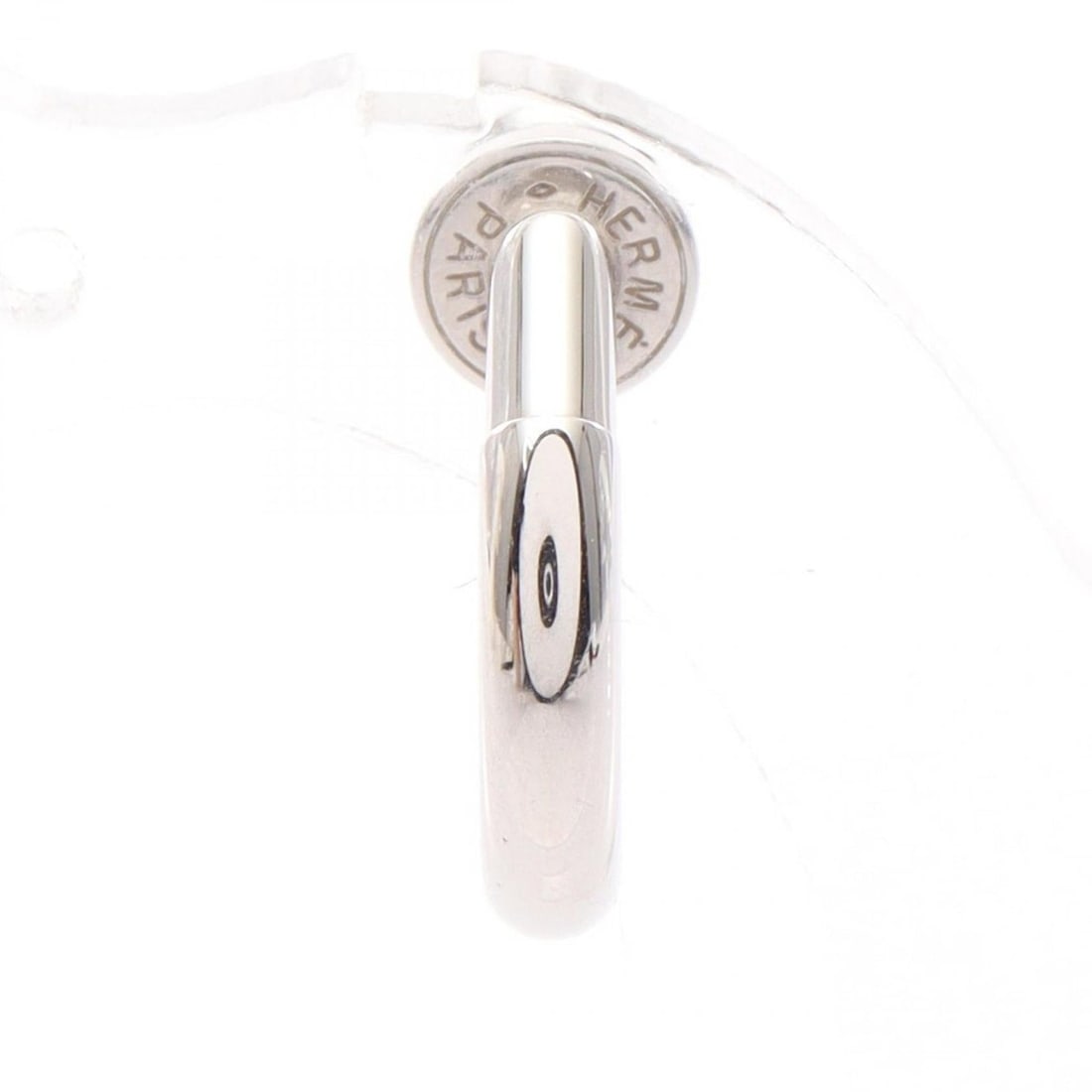 Hermes HERMES Clog Single Earring Jewelry Stainless Steel Men's Women's Silver Tone (1 of 14)