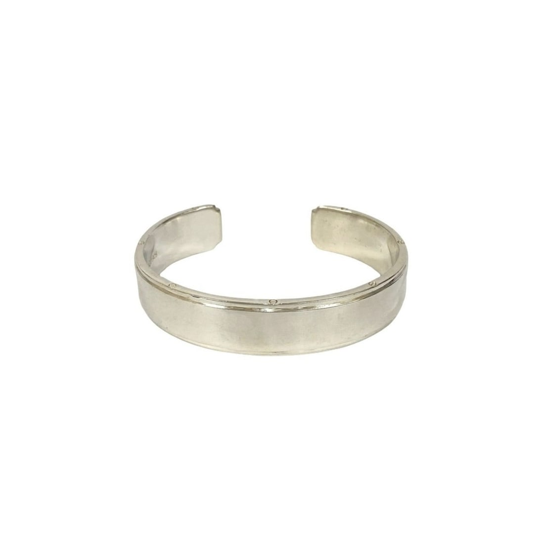 TIFFANY&Co. Tiffany Metropolis Sterling Silver 925 Bangle Bracelet Jewelry for Women 34420 (1 of 15)