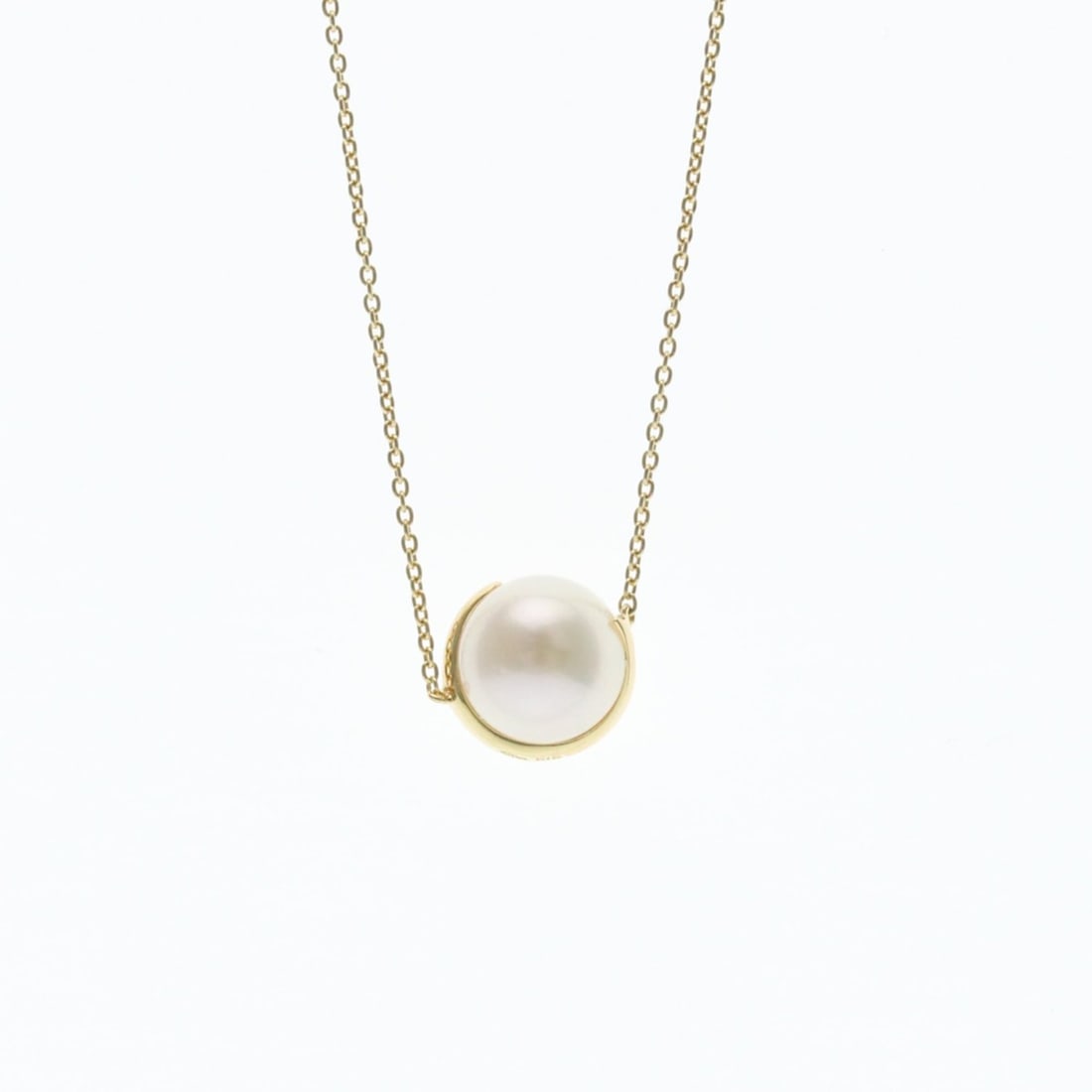 Star Jewelry Pearl Necklace Yellow Gold (18K) Pearl Women,Men Fashion Pendant Necklace (Gold) (1 of 12)