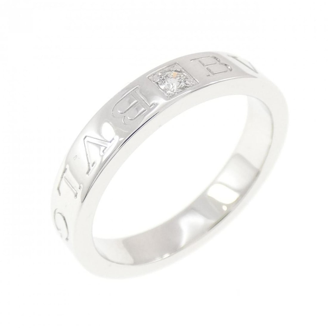 Bvlgari Bulgari B.zero1 Ring: --- Catalog ---Category: SizeJP Size: 14.5US Size: 7Category: DesignColor: SilverGender: WomenMaterial: White goldCategory: GeneralMPN: AN853348?339978Brand: Bvlgari--- Item List ---Section: