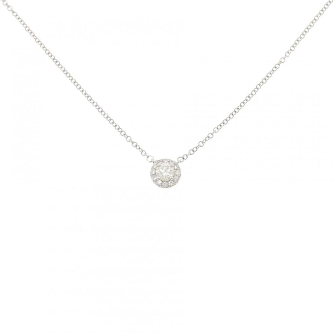 Tiffany Soleste Necklace: --- Catalog ---Category: SizePendant Size: 5.7mm x 5.7mm / 0.22'' x 0.22''Neck Circumference: 41 cm / 16.14''Category: DesignColor: SilverGender: WomenMaterial: Platinum 950Pendant Type: