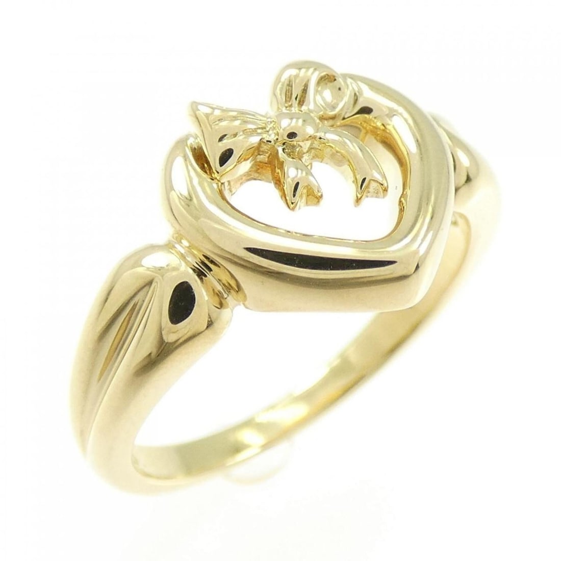 Tiffany Heart Ring: --- Catalog ---Category: SizeJP Size: 11US Size: 6Category: DesignType: Band ringColor: Yellow goldGender: WomenMaterial: Yellow gold (18K)Category: GeneralBrand: Tiffany--- Item List ---Section: