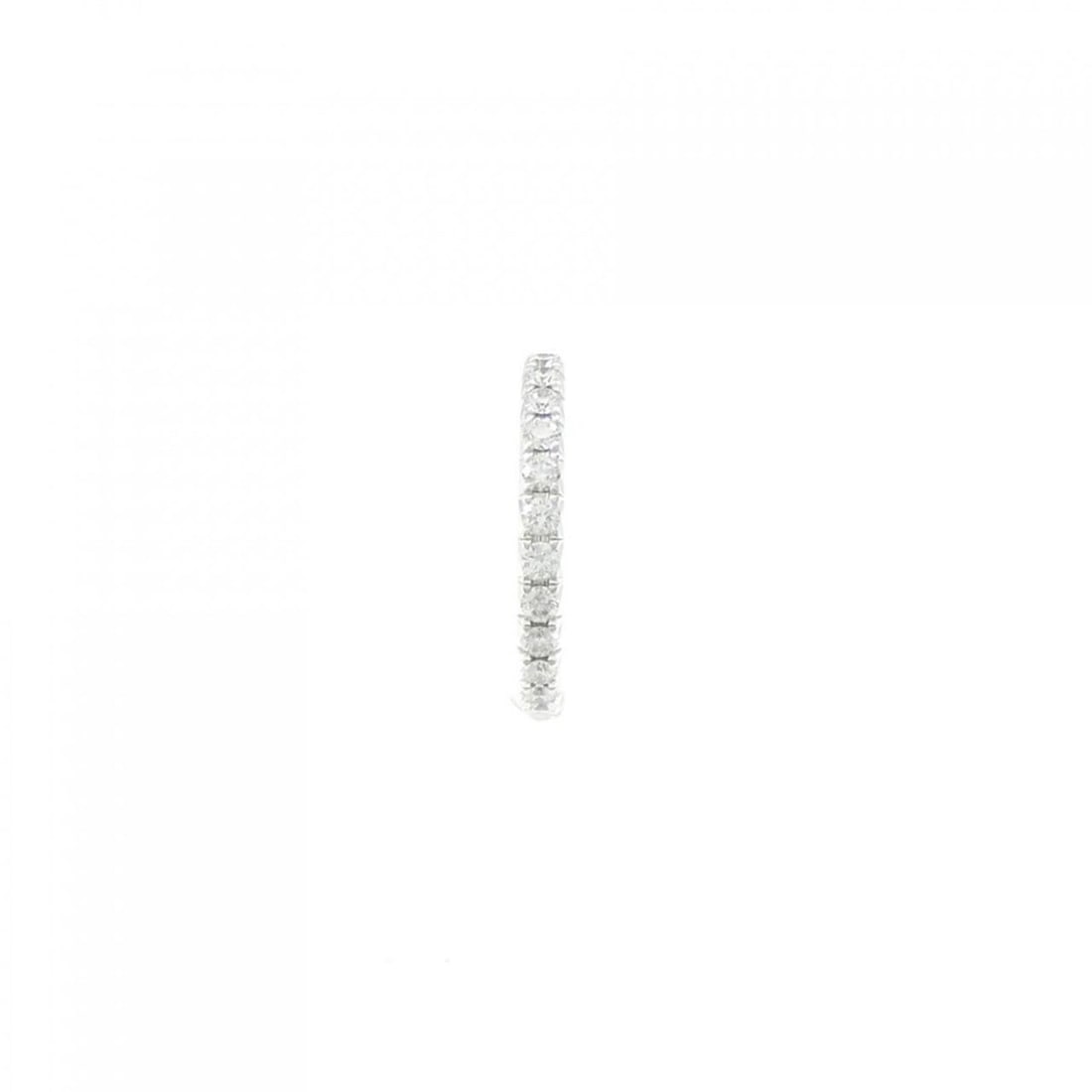 Tiffany Metro Hoop Small Earring (Single Earring): --- Catalog ---Category: SizeSize (HxWxD): 13.60mm x 1.60mm / 0.54'' x 0.06''Category: DesignType: Stud earringsGender: WomenMaterial: White gold (18K)Single earring: YesCategory: GeneralLine: