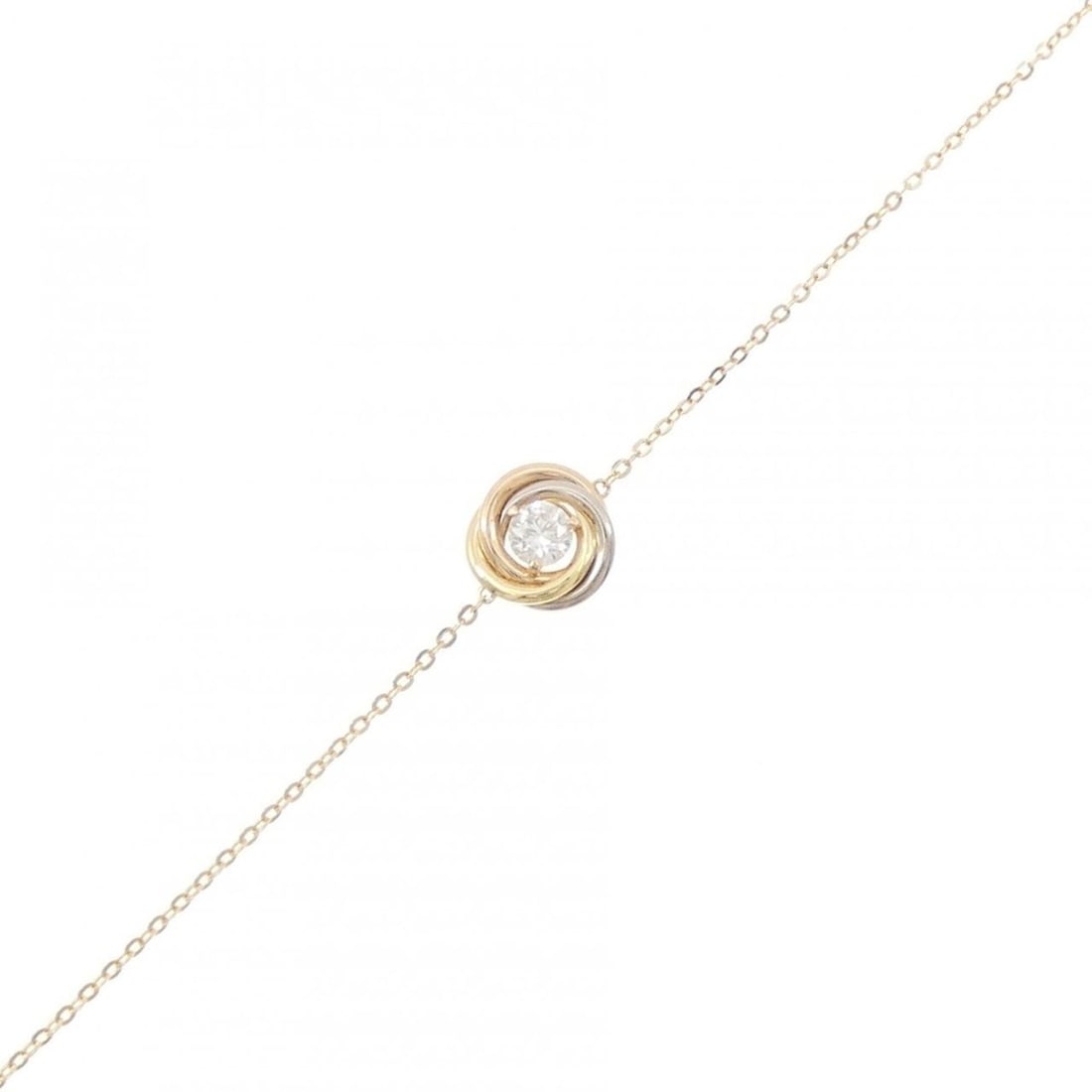 Cartier Trinity Bracelet: --- Catalog ---Category: SizeTotal Length: 16cm / 6.29''Category: DesignType: Charm braceletGender: WomenMaterial: Pink gold (18K), White gold (18K), Yellow gold (18K)Category: GeneralBrand: Cartier--