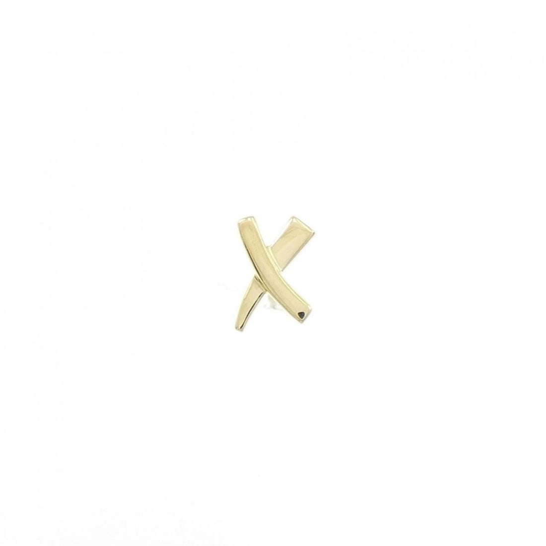 Tiffany Kiss Earring (Single Earring): --- Catalog ---Category: SizeSize (HxWxD): 7.70mm x 5.50mm / 0.30'' x 0.22''Category: DesignType: Stud earringsGender: WomenMaterial: Yellow gold (18K)Single earring: YesCategory: GeneralBrand: