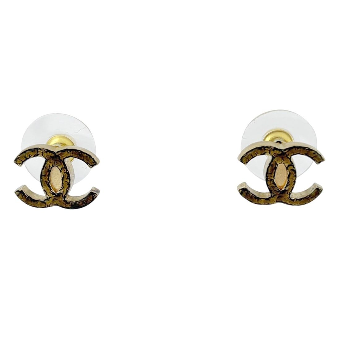 Chanel Coco Mark Earrings, GP Gold, Women's: --- Catalog ---Category: SizeSize (HxWxD): 10.00mm x 12.00mm / 0.39'' x 0.47''Category: DesignType: Stud earringsColor: GoldGender: WomenMaterial: Gold platingCategory: GeneralBrand: Chanel--- Item