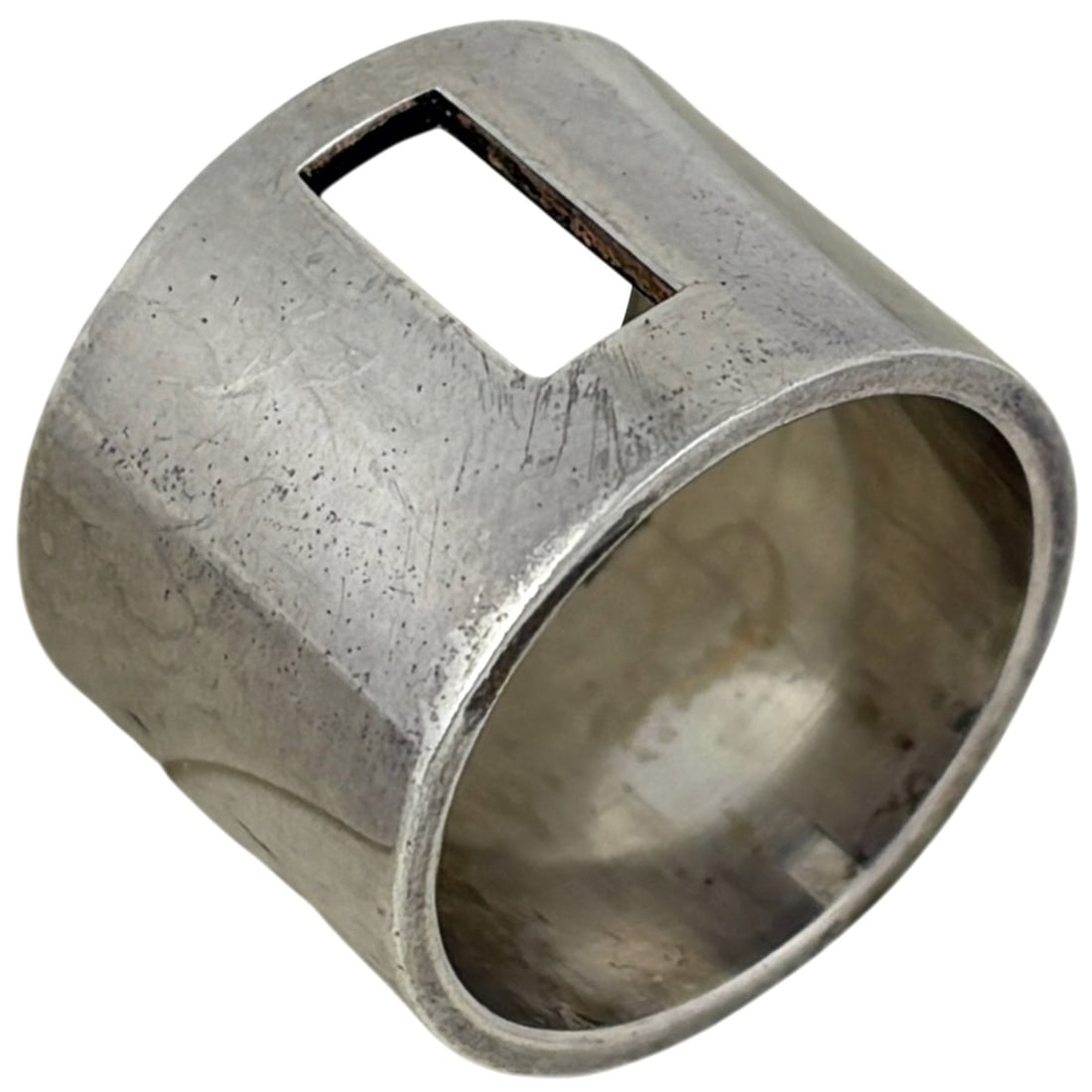 Gucci Wide Heavy Band G Ring, Size 20, Sterling Silver 925, Silver, Women's: --- Catalog ---Category: SizeJP Size: 20US Size: 10Category: DesignType: Band ringColor: SilverGender: WomenMaterial: Silver 925Category: GeneralBrand: Gucci--- Item List ---Section: