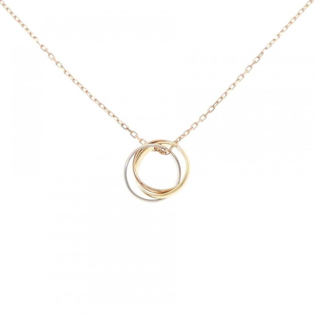 Cartier Tronity Necklace: --- Catalog ---Category: SizePendant Size: 12.5mm x 12.5mm / 0.49'' x 0.49''Neck Circumference: 39 cm - 42 cm / 15.35'' - 16.53''Category: DesignColor: Pink gold, White gold, Yellow goldGender: