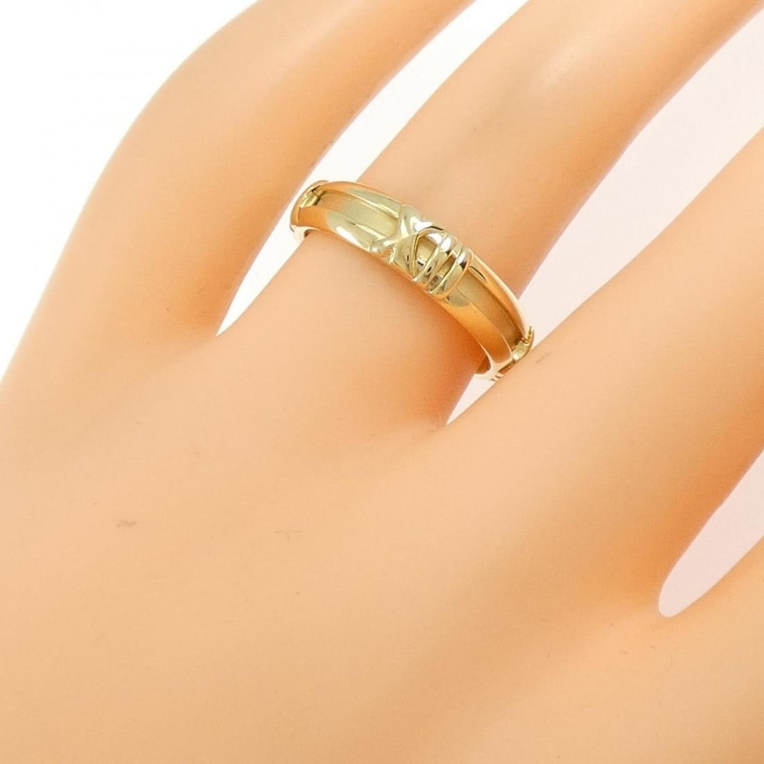 Tiffany & Co. Atlas Numeric Ring - 5