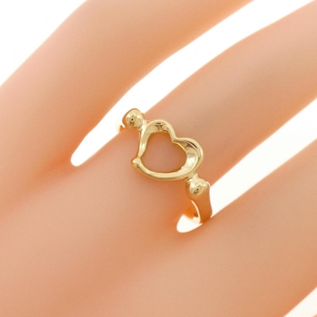 Tiffany Open Heart Ring - 5