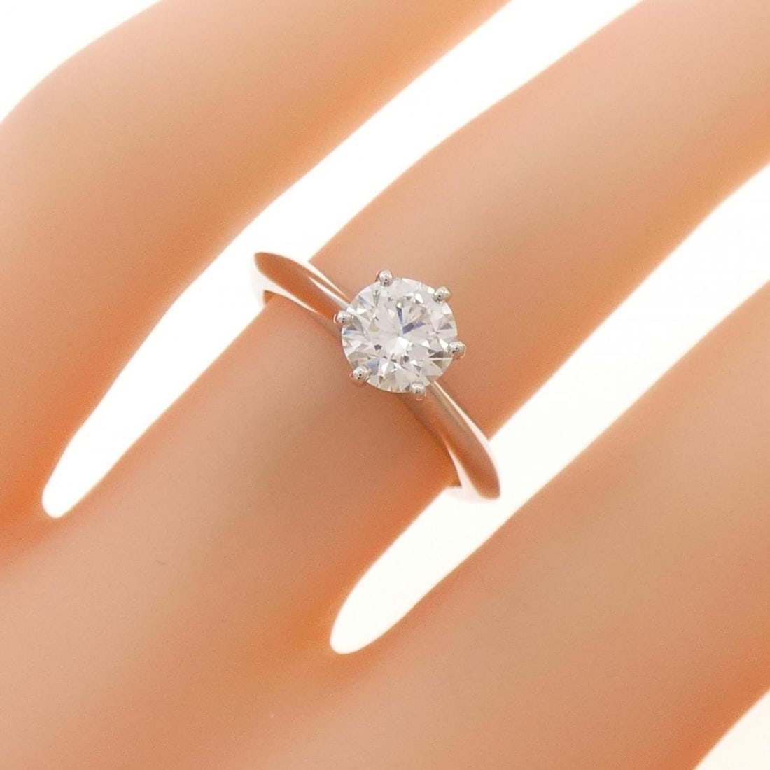 Tiffany Classic Solitaire Ring 0.61CT - 5