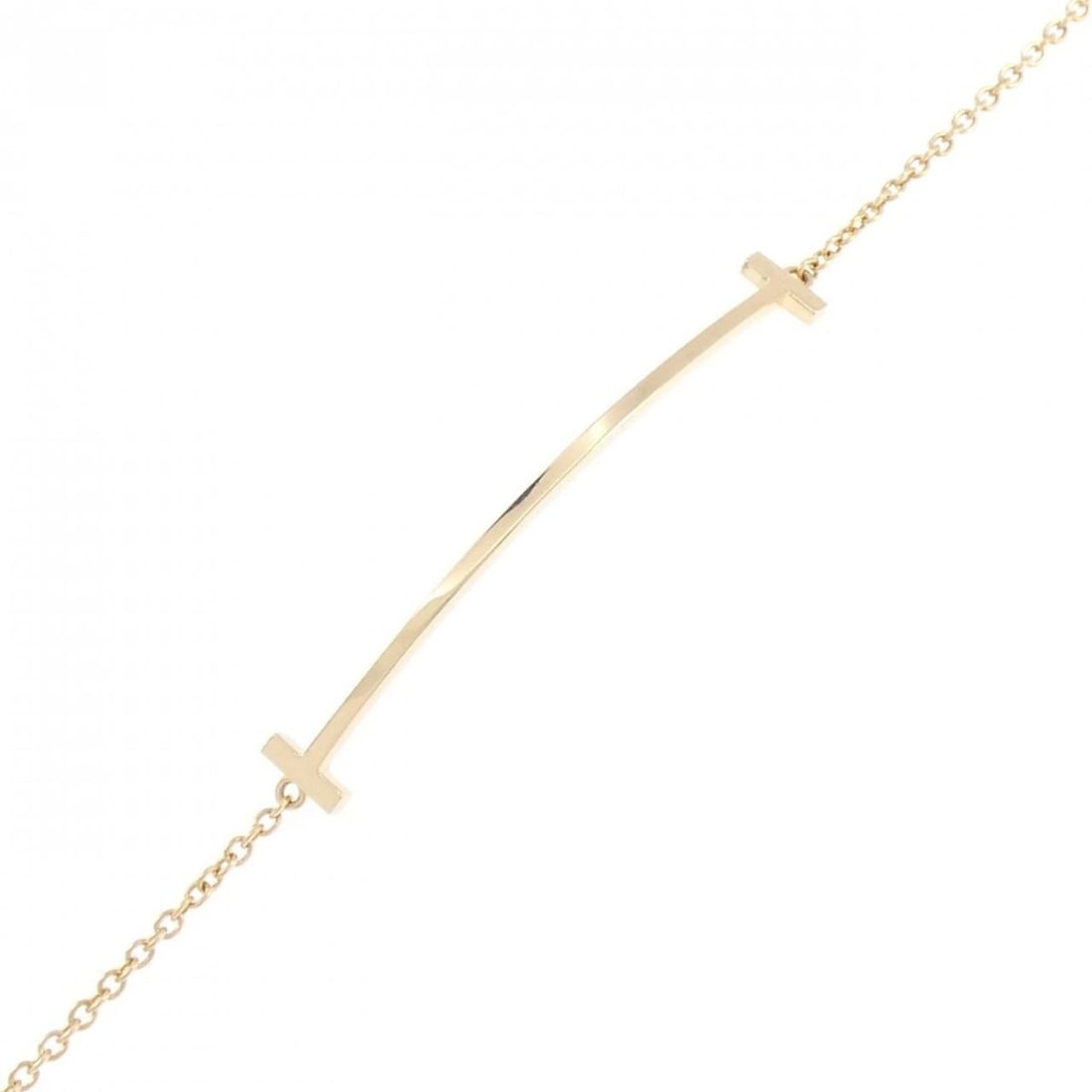 Tiffany T Smile Bracelet: --- Catalog ---Category: SizeLength: 16.5cm / 6.49''Category: DesignType: Charm braceletGender: WomenMaterial: Yellow gold (18K)Category: GeneralBrand: Tiffany--- Item List ---Section: