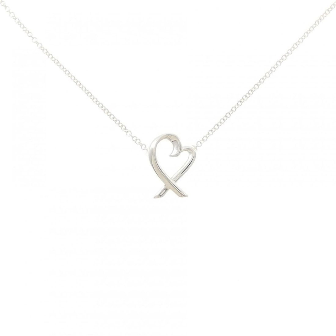 Tiffany Loving Heart Mini Necklace: --- Catalog ---Category: SizeWidth: 1.1mm / 0.04''Weight: 1.7g / 0.05oz.Pendant Size: 11.5mm x 8.7mm / 0.45'' x 0.34''Neck Circumference: 41 cm / 16.14''Category: DesignGender: WomenMaterial: Silver