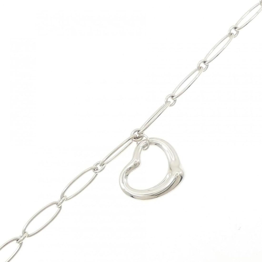 Tiffany Open Heart Bracelet: --- Catalog ---Category: SizeLength: 18.5cm / 7.28''Category: DesignType: Charm braceletGender: WomenMaterial: Silver 925Category: GeneralBrand: Tiffany--- Item List ---Section: ConditionRanking: