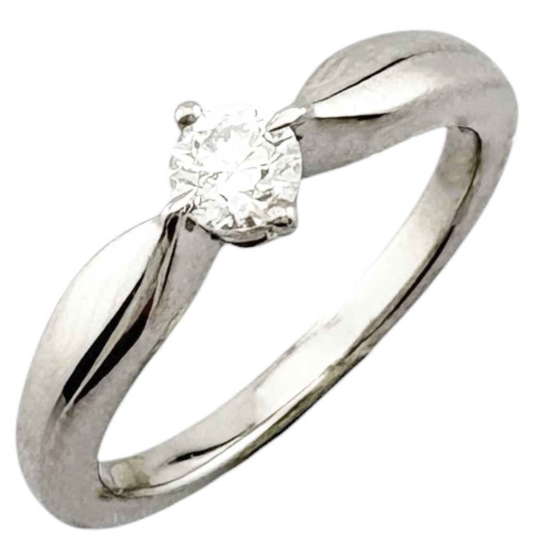 Bulgari Dedicata a Venezia Ring, Pt950 Platinum, 0.18ct Diamond, Women's, BVLGARI, GIA Certificate: --- Catalog ---Category: SizeJP Size: 7.5US Size: 4Category: DesignType: Band ringColor: SilverGender: WomenMaterial: Platinum 950Category: GeneralBrand: Bvlgari--- Item List ---Section:
