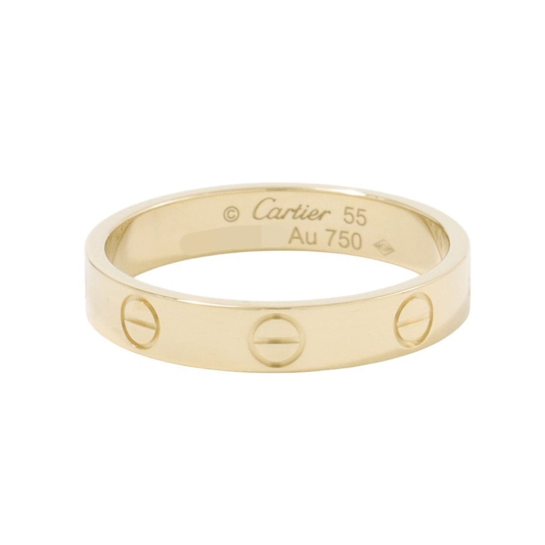 Cartier Love Ring SM Small Model 18KYG Yellow Gold Size 55 B4085000 Mini: --- Catalog ---Category: SizeUS Size: 7.5Brand Size: 55Category: DesignType: Band ringColor: Yellow goldGender: Women,MenMaterial: Yellow gold (18K)Category: GeneralMPN: B4085055/B4085000Brand: Cartie