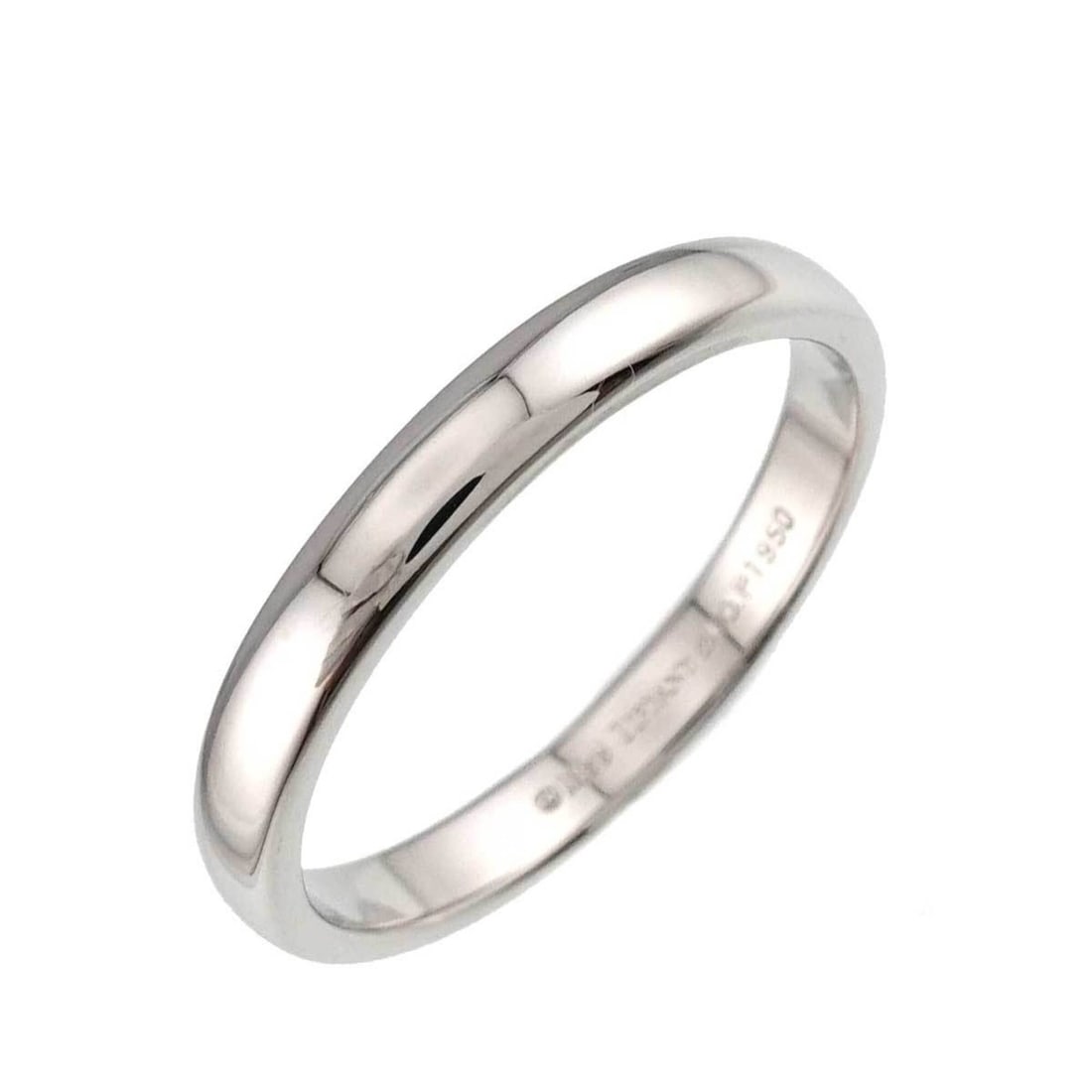 Tiffany & Co. Forever 1 Ring, 3mm wide, Platinum (Pt): --- Catalog ---Category: SizeJP Size: 18US Size: 9Category: DesignColor: SilverGender: WomenMaterial: Platinum 950Category: GeneralBrand: Tiffany--- Item List ---Section: ConditionRanking: Rank A Used