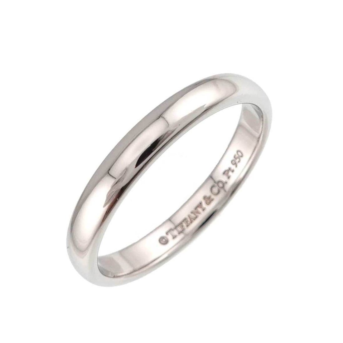Tiffany & Co. Forever 1 Ring, 3mm wide, Platinum (Pt): --- Catalog ---Category: SizeJP Size: 15US Size: 7.5Category: DesignType: Band ringGender: Men,WomenMaterial: Platinum 950Category: GeneralBrand: Tiffany--- Item List ---Section: ConditionRanking: Ran