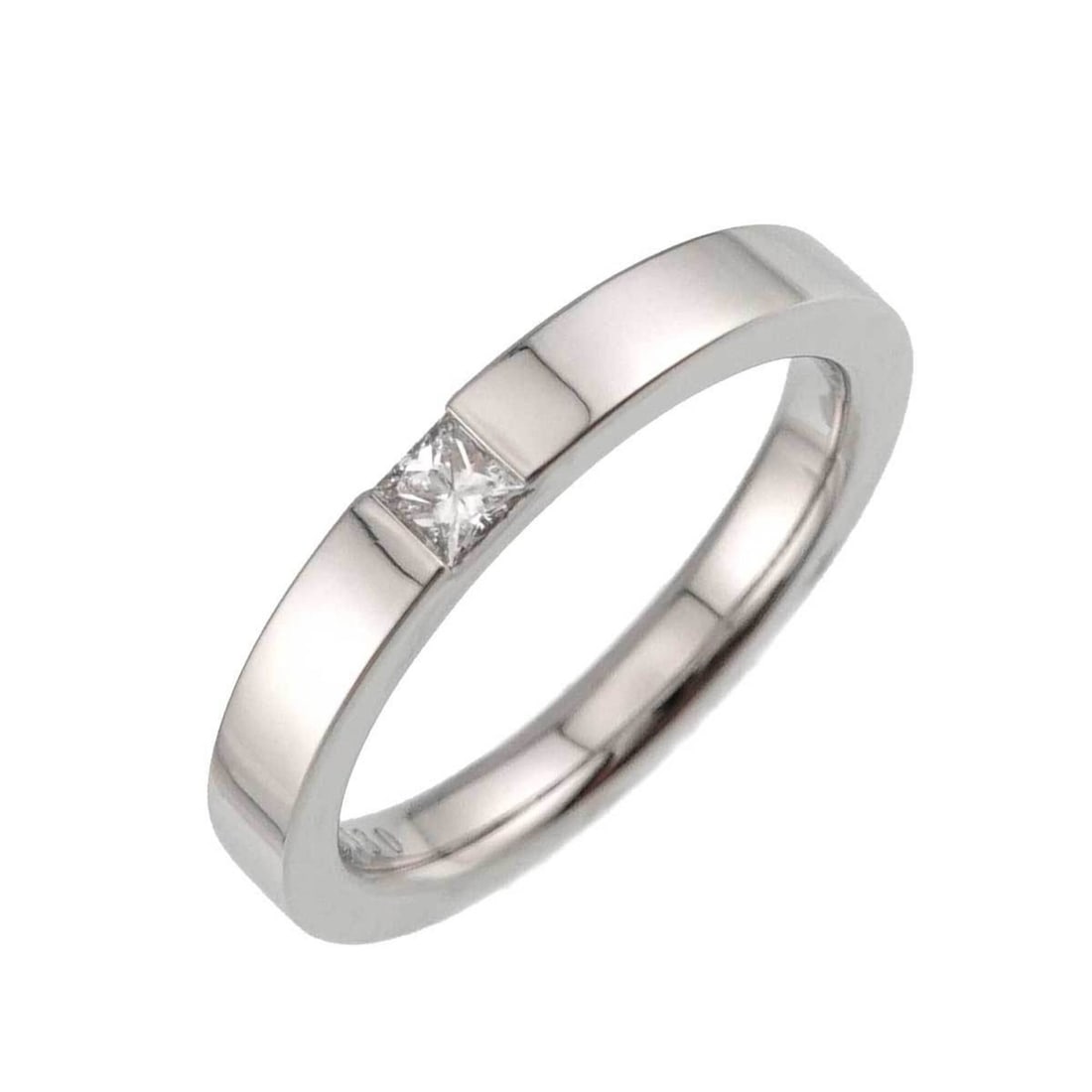 Harry Winston Princess Cut Diamond Ring, Platinum (Pt) (1 of 16)