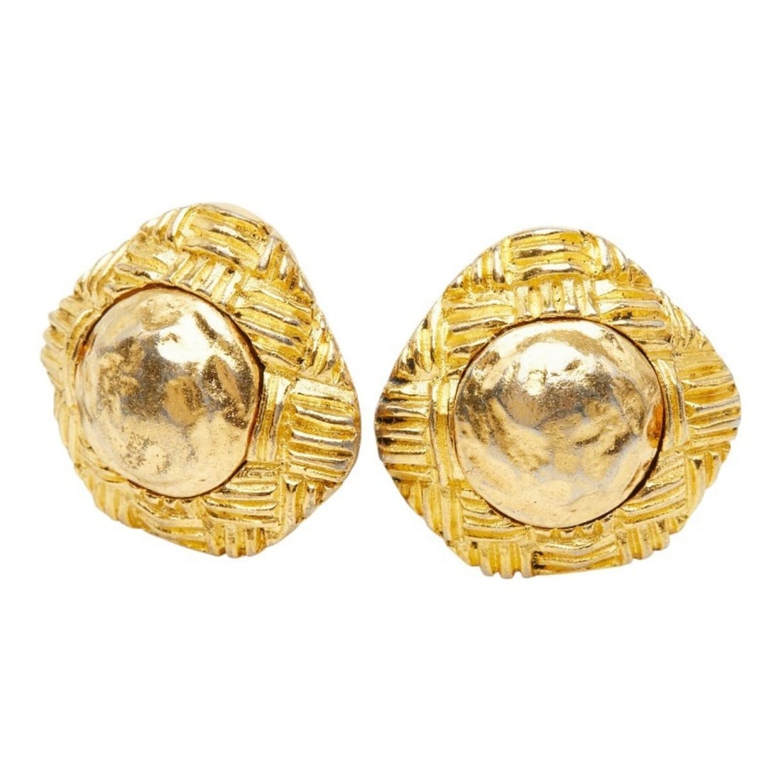 Chanel Vintage Earrings, Gold Plated, Women's CHANEL (1 of 9)