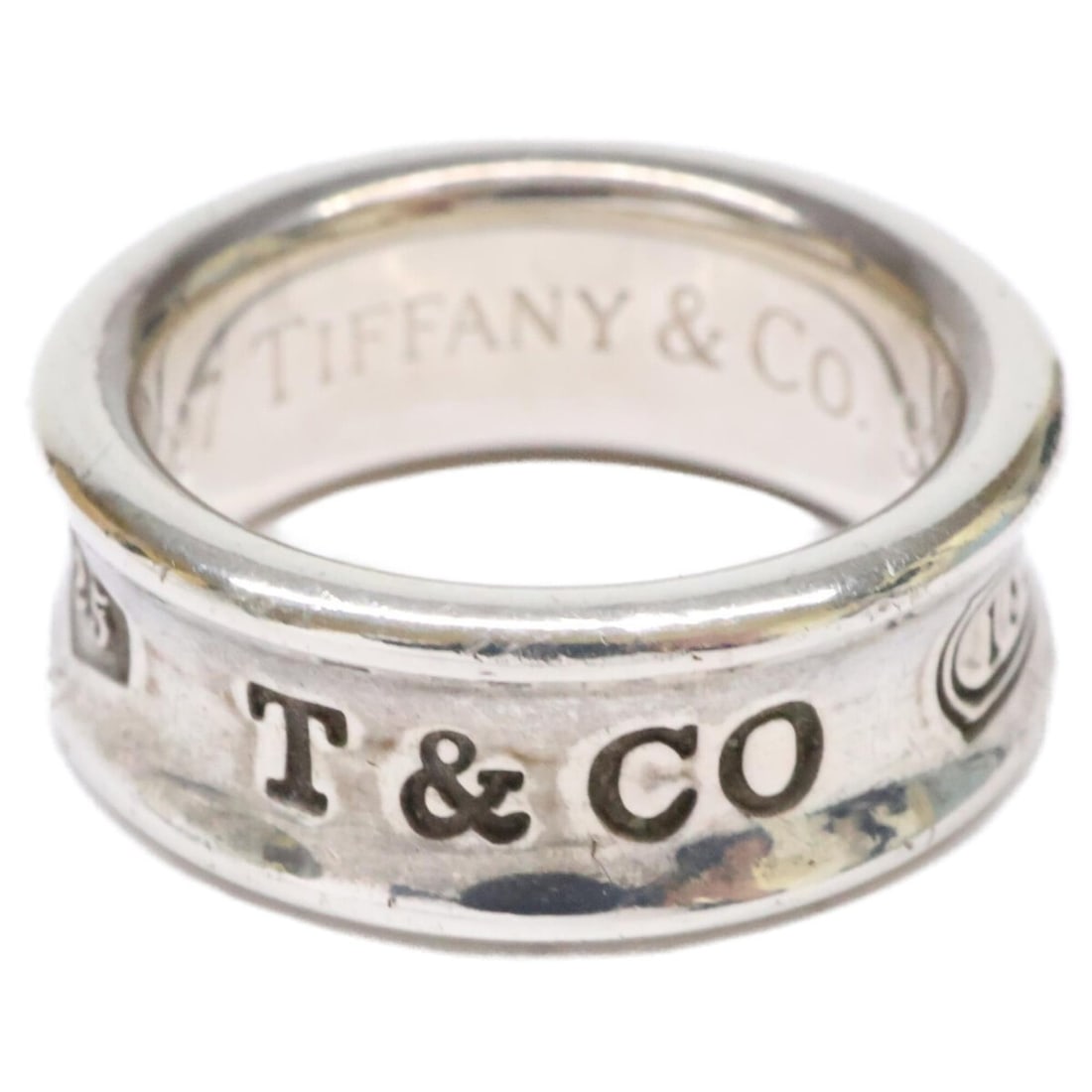 TIFFANY&Co. Tiffany 1837 925 Medium Ring, Silver, Women's (1 of 20)