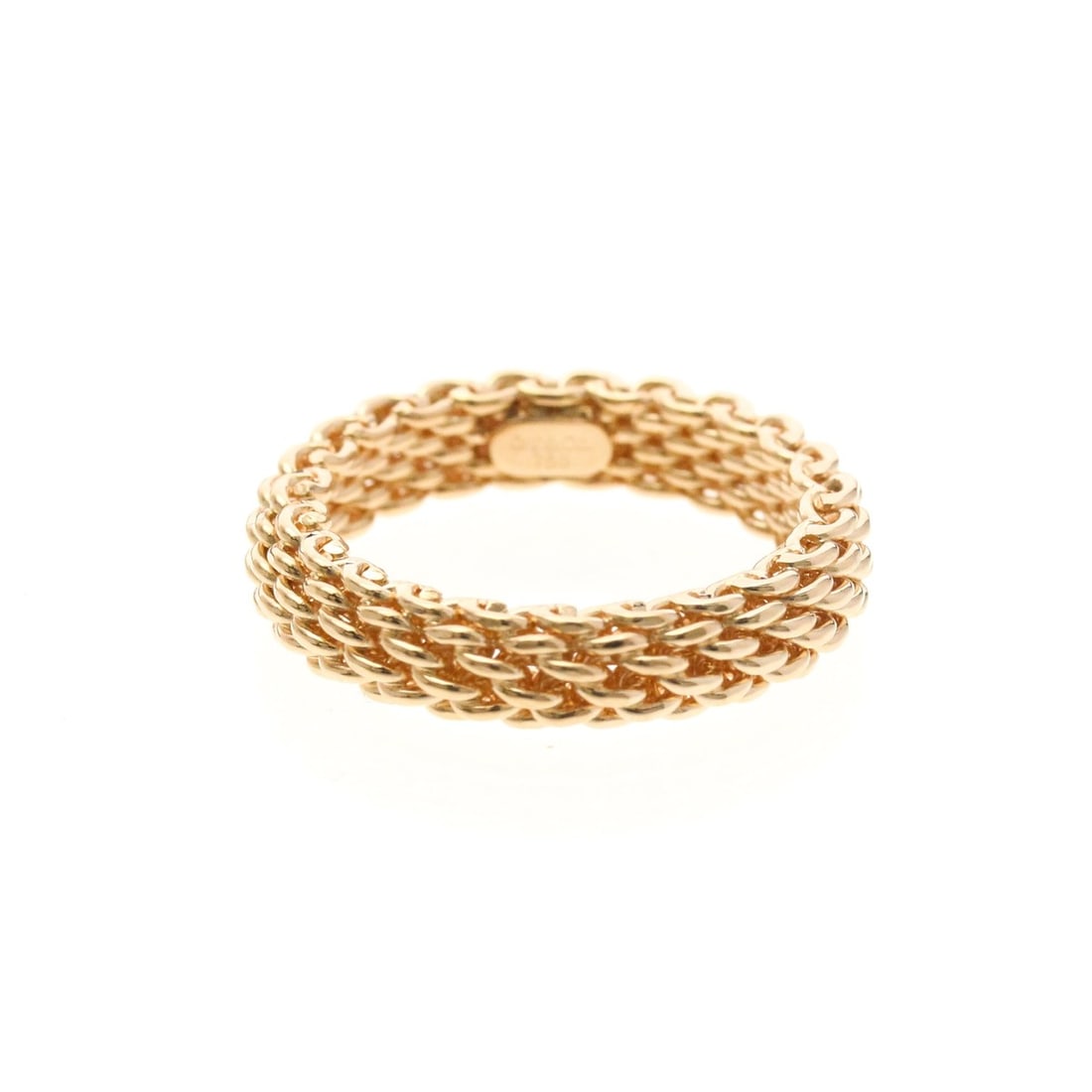 Tiffany Somerset Ring Pink Gold (18K) Fashion No Stone Band Ring Pink Gold: --- Catalog ---Category: SizeWidth: 3.8mm / 0.15''Weight: 4g / 0.14oz.JP Size: 6US Size: 3.5Category: DesignType: Band ringColor: Pink goldMetal: GoldStone: No StoneStyle: FashionGender: Women,MenMate